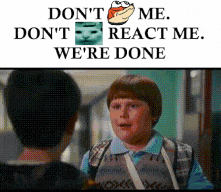 Boy Talking to Friend Don t React We re Done