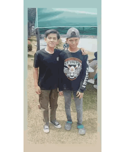 Boy Wearing Army Shirt
