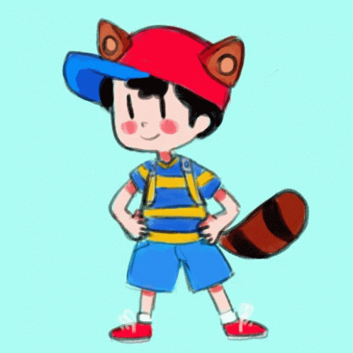 Boy Wearing Hat and Ears