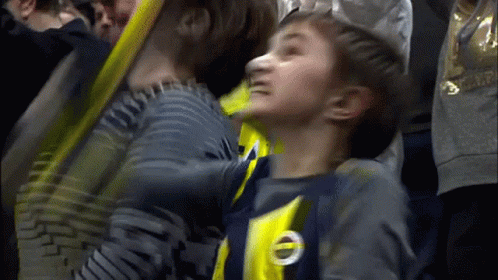 Boy Wearing Shirt Saying E GIF