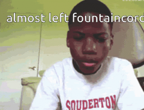 Boy Wearing Souderton Shirt