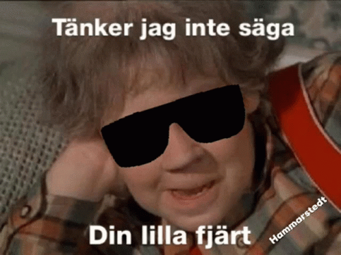 Boy Wearing Sunglasses Tanker Jag Inte Saga