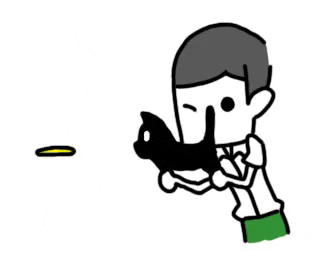 Boy With A Cat Gun GIF