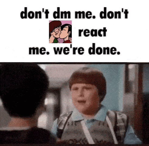 Boy With Backpack Talking to Another Boy Don't Delta My Rune