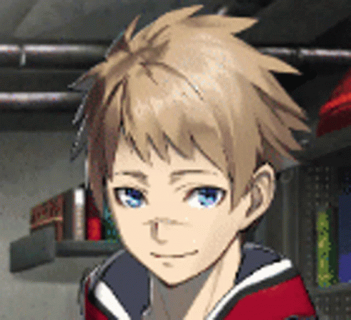 Boy With Blonde Hair And Blue Eyes GIF