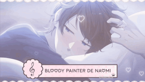 Boy With Bloody Painter De Naomi Above Him GIF