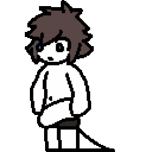 Boy with Brown Hair and Blue Eyes Crossed Arms
