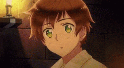 Boy with Brown Hair and Green Eyes