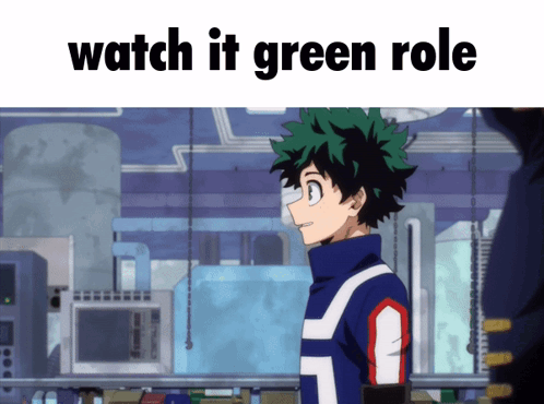 Boy With Green Hair Watch It Green Role