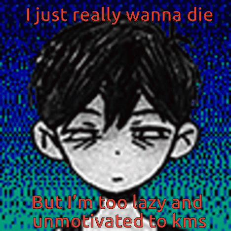Boy with I Just Really Wanna Die