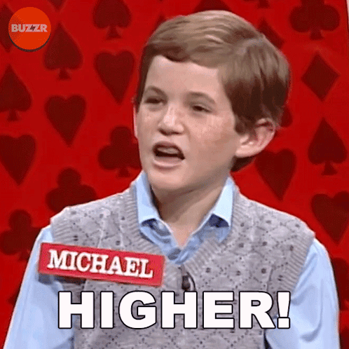 Boy With Michael Name Tag GIF