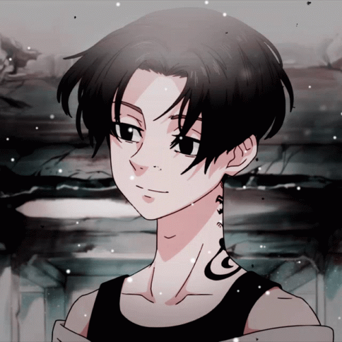 Boy With Neck Tattoo Saying A