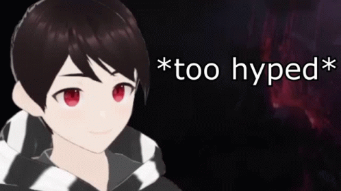 Boy With Red Eyes Too Hyped