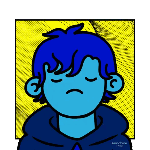 Boy With Sad Expression Soundcare