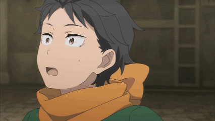 Boy With Scarf Looking Up