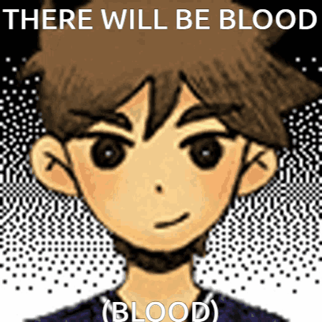 Boy with There Will Be Blood Blood