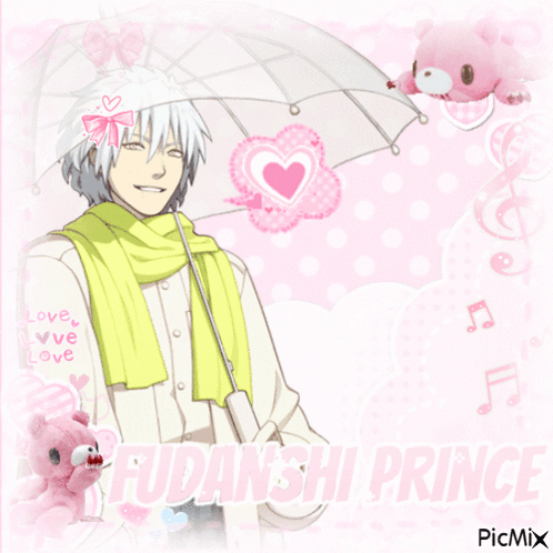 Boy With Umbrella Fudanshi Prince