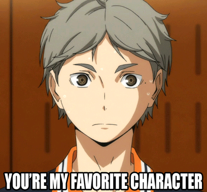 Boy With Words You're My Favorite Character