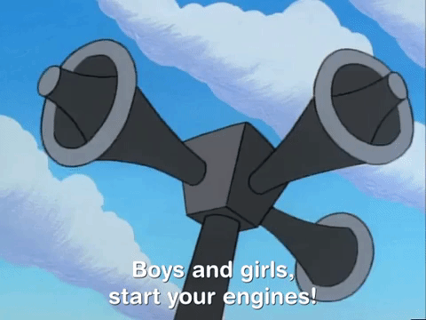 Boys And Girls Start Your Engines GIF