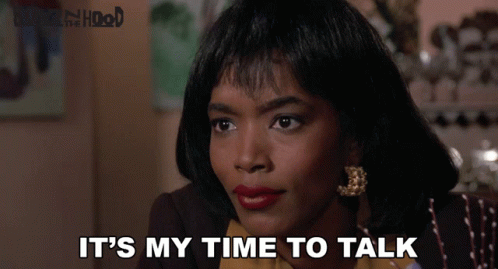 Boyz N The Hood Angela Bassett It's My Time To Talk GIF