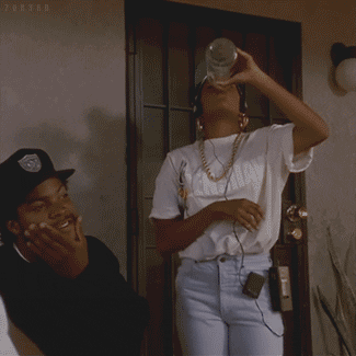 Boyz N The Hood Drinking A 40 GIF