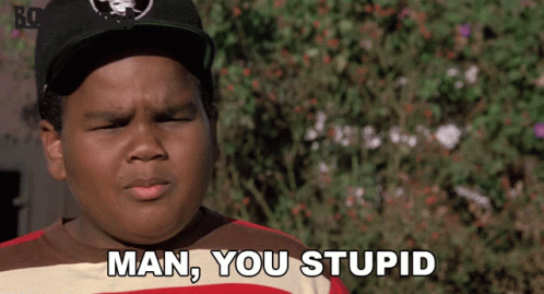 Boyz N The Hood Man You Stupid GIF