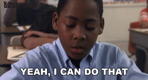 Boyz N The Hood Yeah I Can Do That GIF