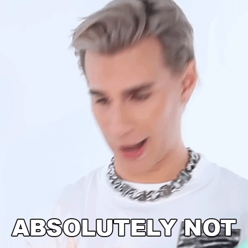 Brad Mondo Absolutely Not GIF