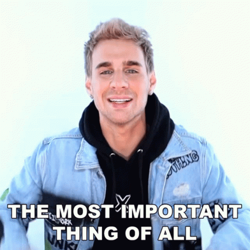 Brad Mondo Important Thing Of All GIF