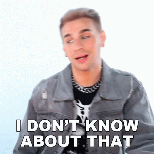 Brad Mondo Maybe So Not Sure About That GIF