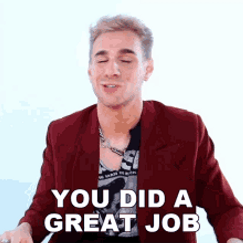 Office Workers Air High Five Great Work GIF