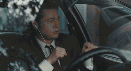 Brad Pitt Happy Dancing GIF