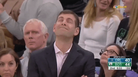 Brad Stevens Doing Mouth Close Smile GIF