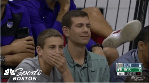 Brad Stevens Sitting Still GIF