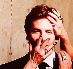 Bradley Cooper Hands All Over GIF
