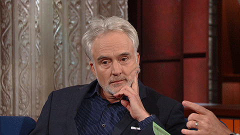 Bradley Whitford Oop Moment In An Interview GIF