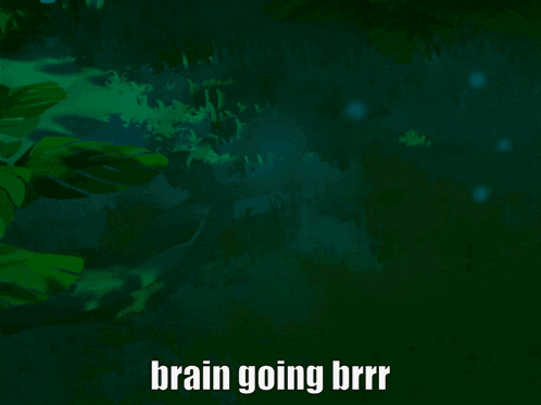 Brain Going Brrr Meme GIF