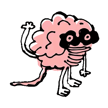 Brain With Mask