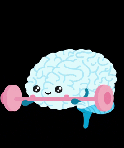 Brain Working Out For Healthy Circulatory System GIF