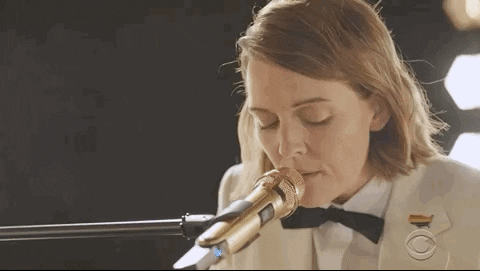 Brandi Carlile Singing Classic Song GIF