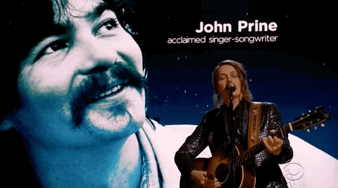Brandi Carlile Singing For John Prine GIF