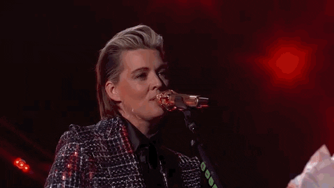 Brandi Carlile Singing High Note GIF