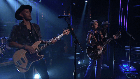 Brandi Carlile Singing In Jimmy Fallon GIF