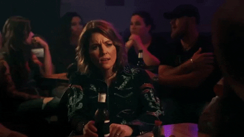 Brandi Carlile Staring Seriously GIF