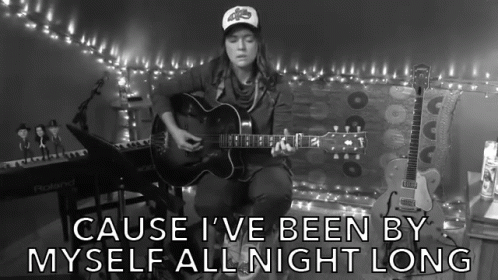 Brandi Carlisle I've Been By Myself GIF