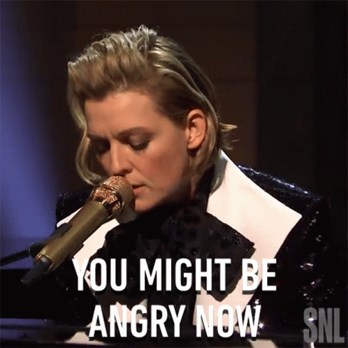Brandi Carlisle You Might Be Angry GIF