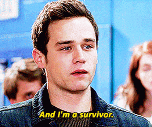 Brandon Flynn Im A Survivor GIF