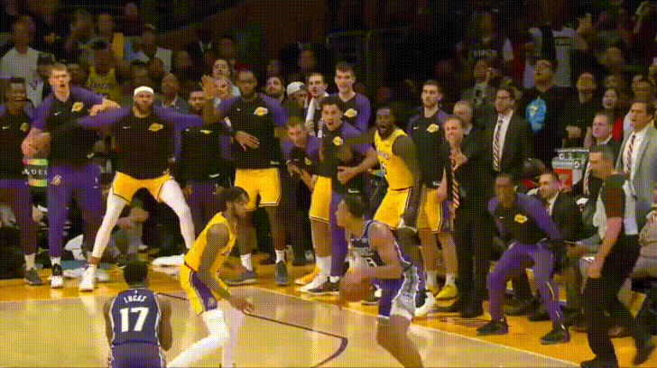 Brandon Ingram Tight Defense Lakers GIF