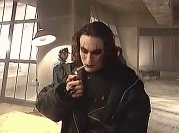 Brandon Lee Smoke GIF