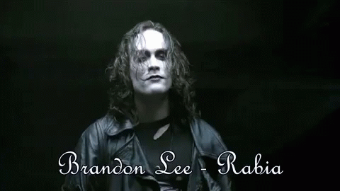 Brandon Lee Torn Shirt GIF
